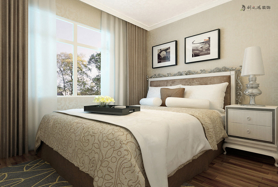 esball装饰次卧装修效果图