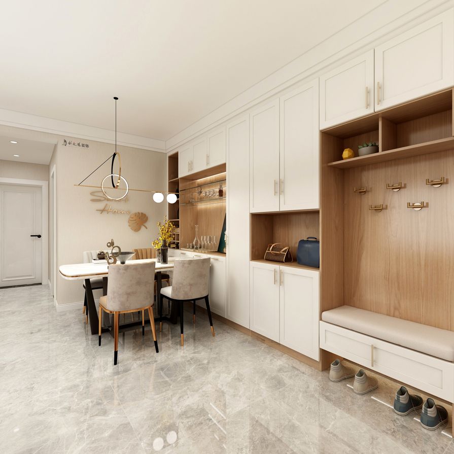 esball装饰餐厅装修效果图