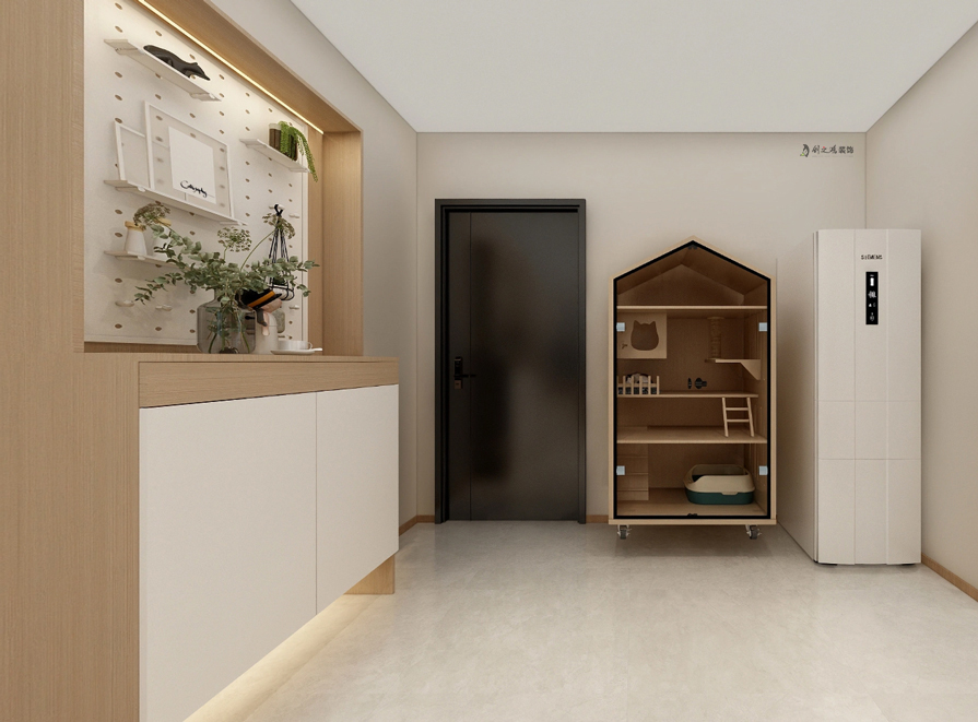 esball装饰入户玄关装修效果图