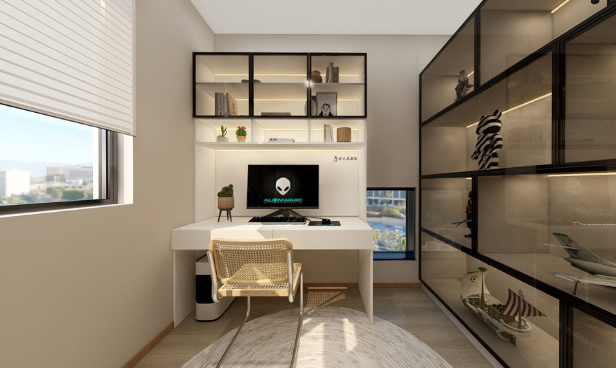 esball装饰书房装修效果图