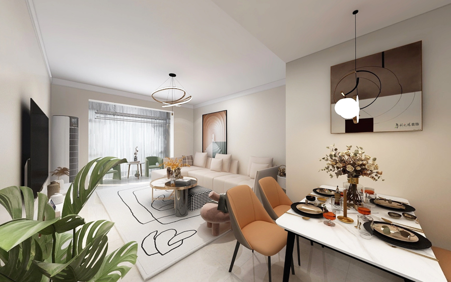 esball装饰客餐厅装修效果图