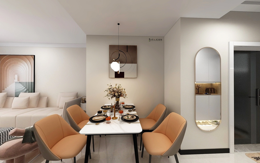 esball装饰餐厅装修效果图