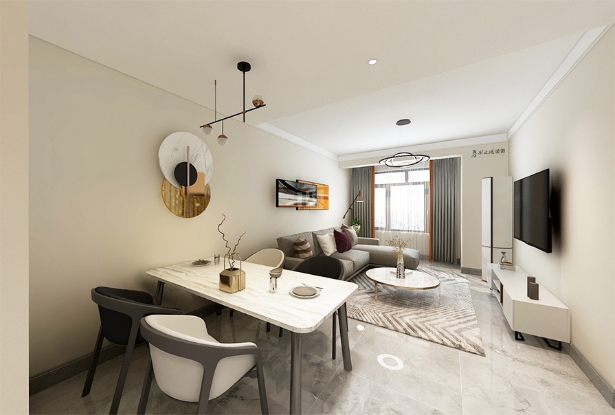 esball装饰餐厅装修效果图