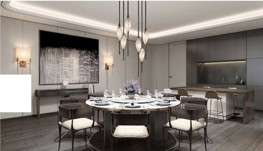 esball装饰餐厅装修效果图