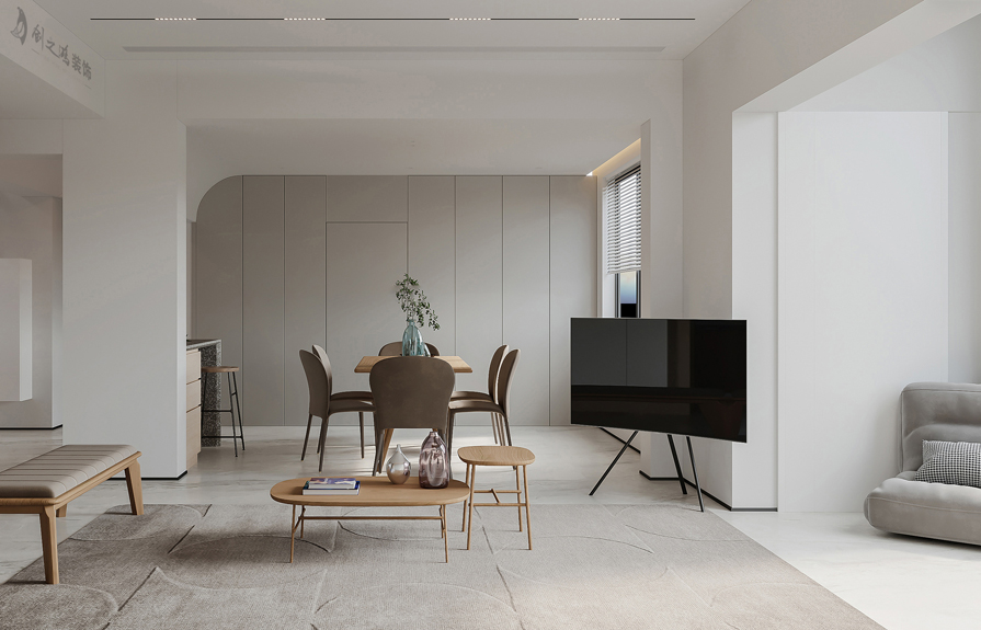 esball装饰餐厅装修效果图