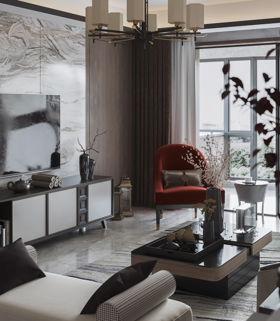 esball装饰客厅装修效果图