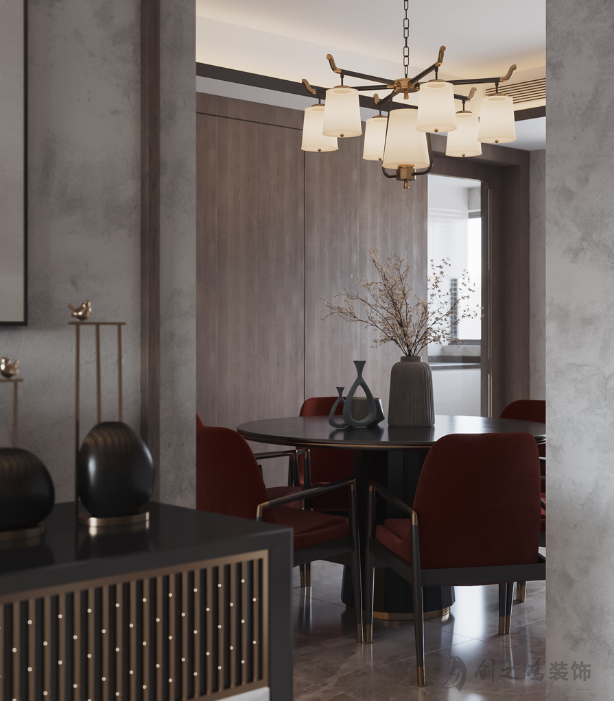 esball装饰餐厅装修效果图
