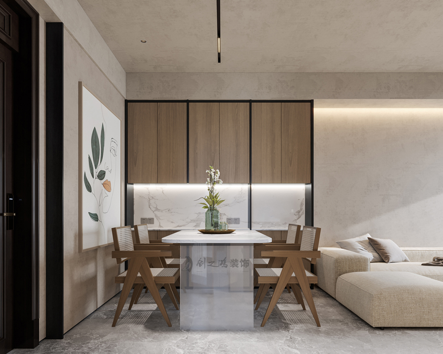 esball装饰餐厅装修效果图