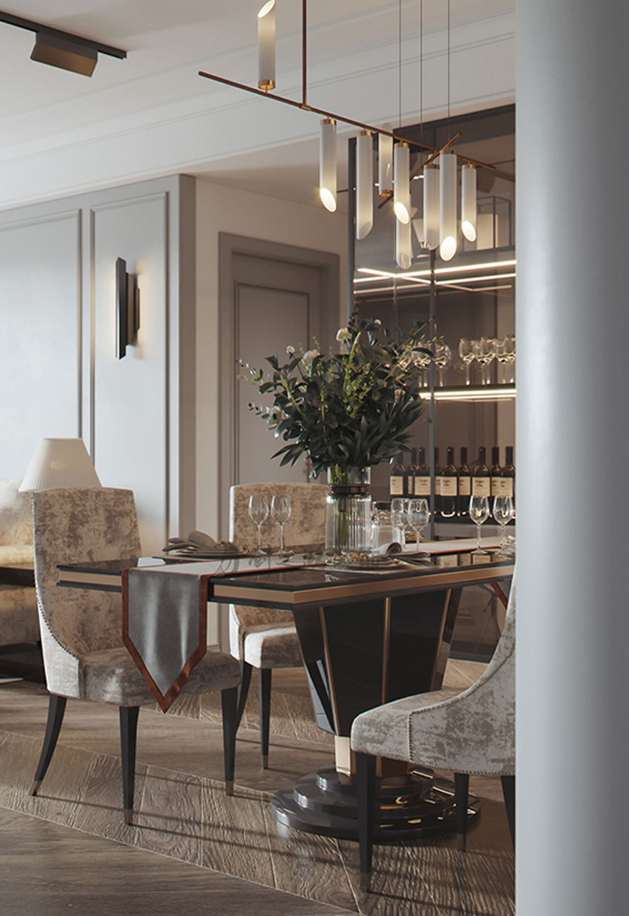 esball装饰餐厅装修效果图