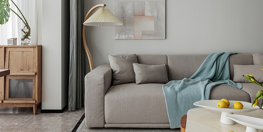 爱情缤纷里87㎡北欧风格三居室装修案例