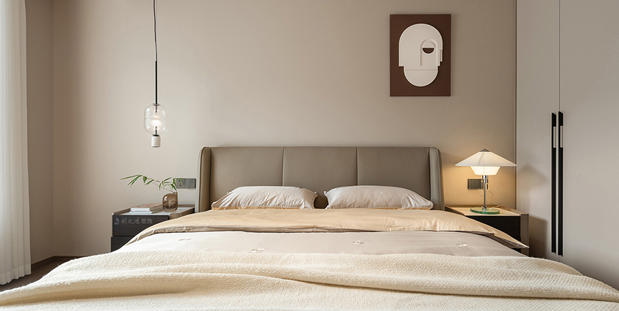 复地·林与里140㎡侘寂风格三居室装修案例