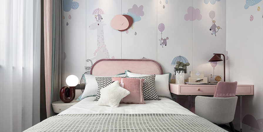 西派国印130㎡新中式风格三居室装修案例