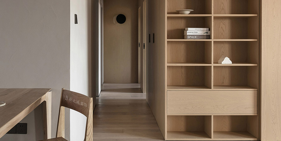 未来城113㎡原木风格三居室装修案例