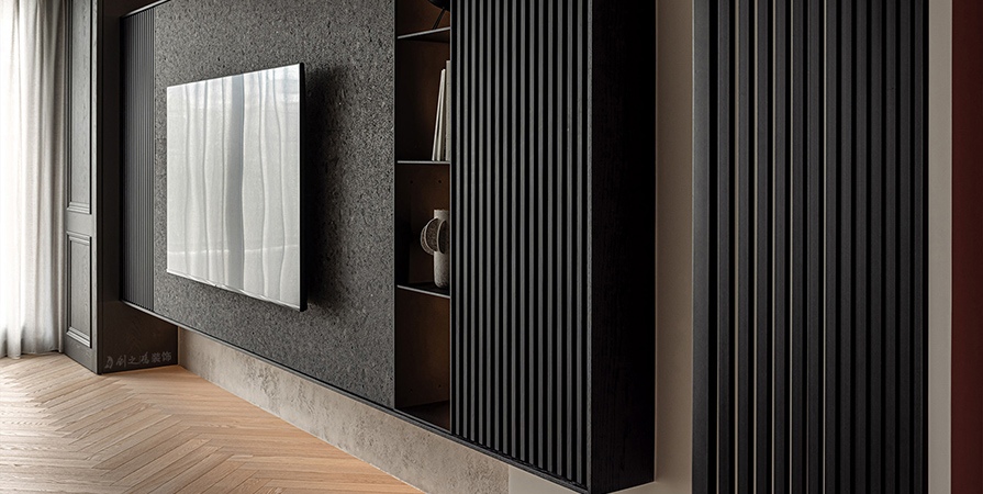 绿城·水西雲庐103㎡现代风格三居室装修案例