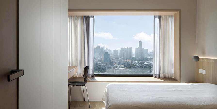 金地·兿華里94㎡极简风格三居室装修案例