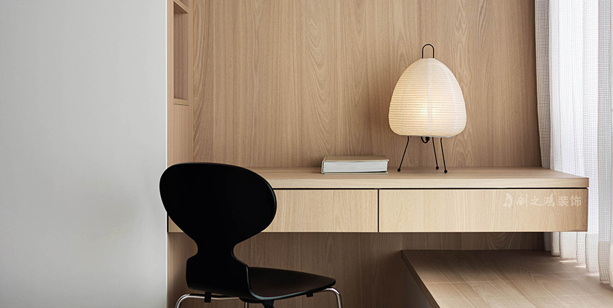 金地·兿華里94㎡极简风格三居室装修案例