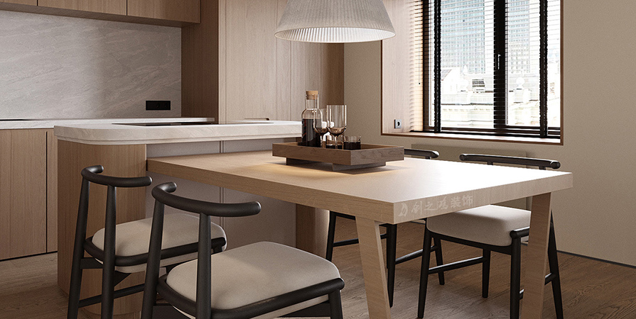 城东春晓87㎡原木风格两居室装修案例