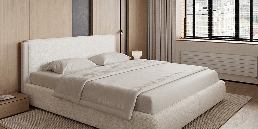 城东春晓87㎡原木风格两居室装修案例