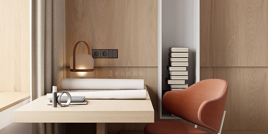 城东春晓87㎡原木风格两居室装修案例