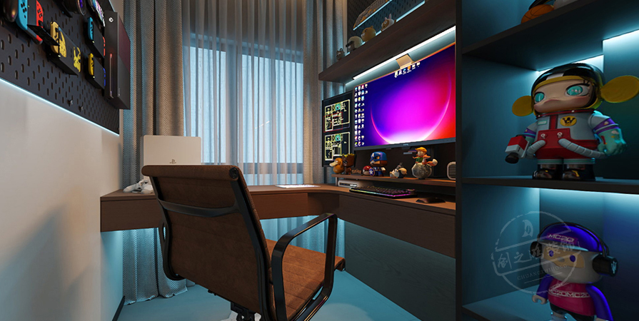 钻石山星城89㎡意式风格两居室原创案例