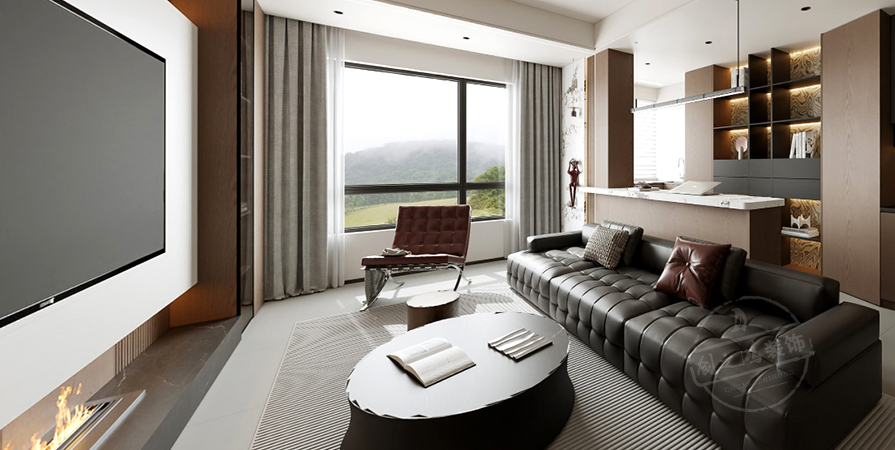 钻石山星城89㎡意式风格两居室原创案例