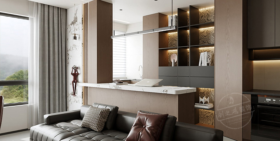 钻石山星城89㎡意式风格两居室原创案例