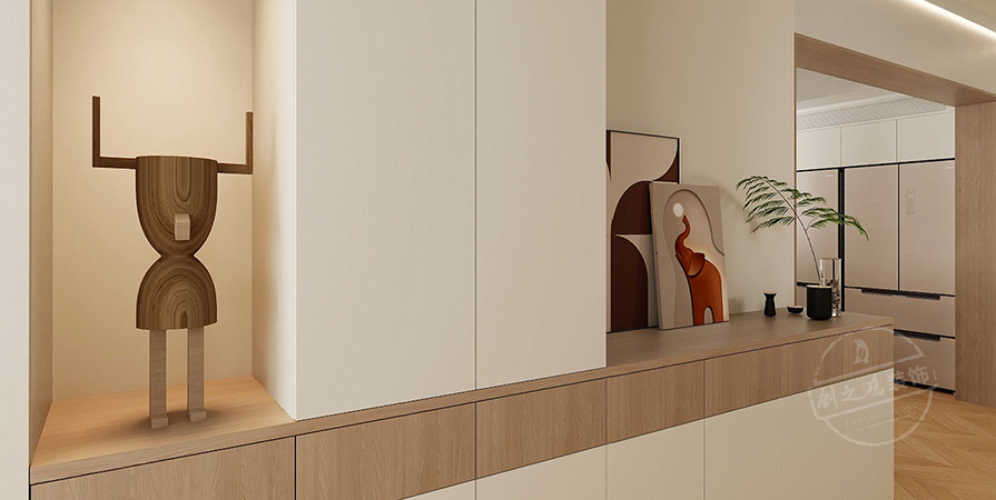 佳怡公寓157㎡原木风格三居室原创案例