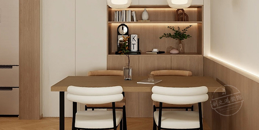 佳怡公寓157㎡原木风格三居室原创案例