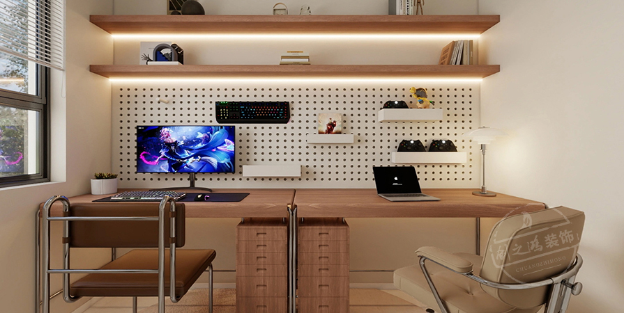 大华锦绣华城78㎡奶油风格两居室原创案例