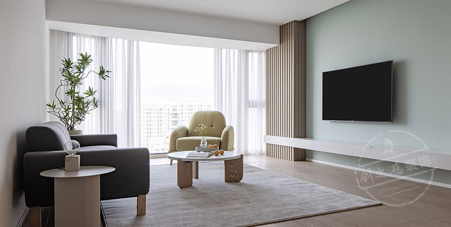 格调春天115㎡北欧风格两居室装修案例