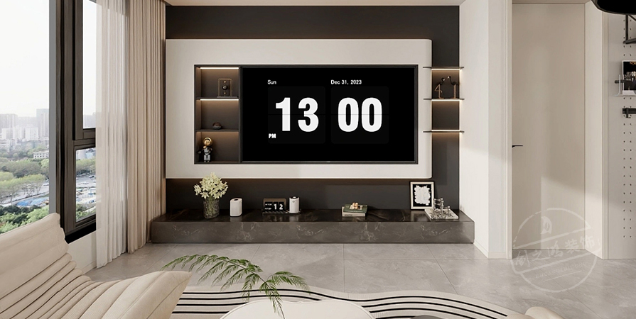 花语天宸83㎡现代风格三居室原创案例