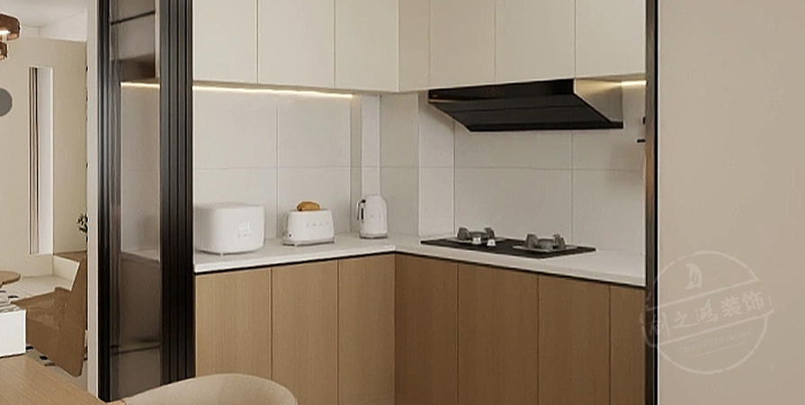 金地·青云玖璋128㎡原木风格三居室原创案例