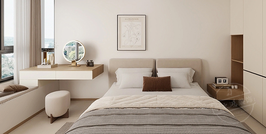 金地·青云玖璋128㎡原木风格三居室原创案例