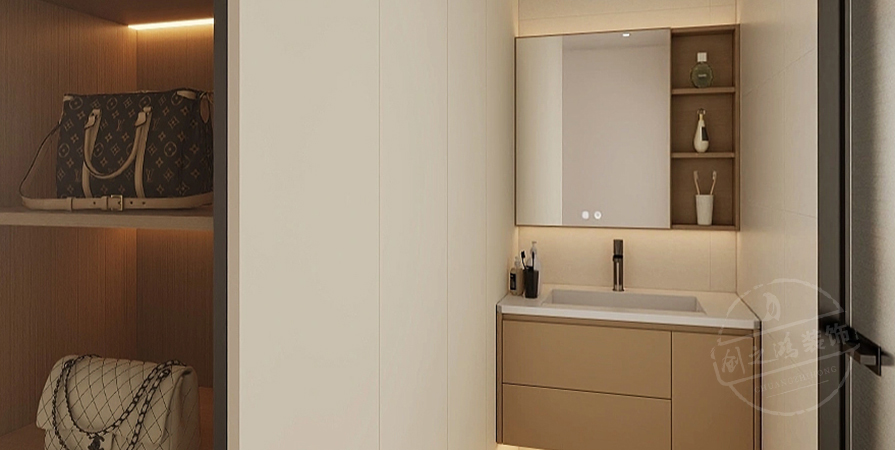 金地·青云玖璋128㎡原木风格三居室原创案例