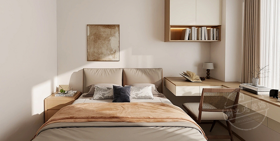 金地·青云玖璋128㎡原木风格三居室原创案例