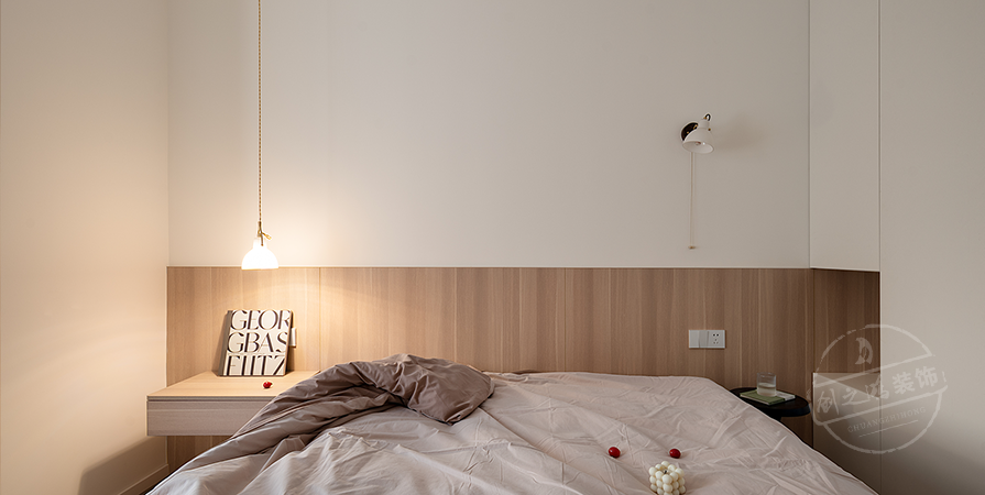 城东春晓116㎡原木风格三居室装修案例