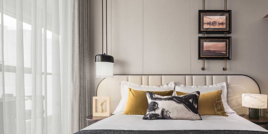 远洋未来城83㎡现代风格两居室装修案例