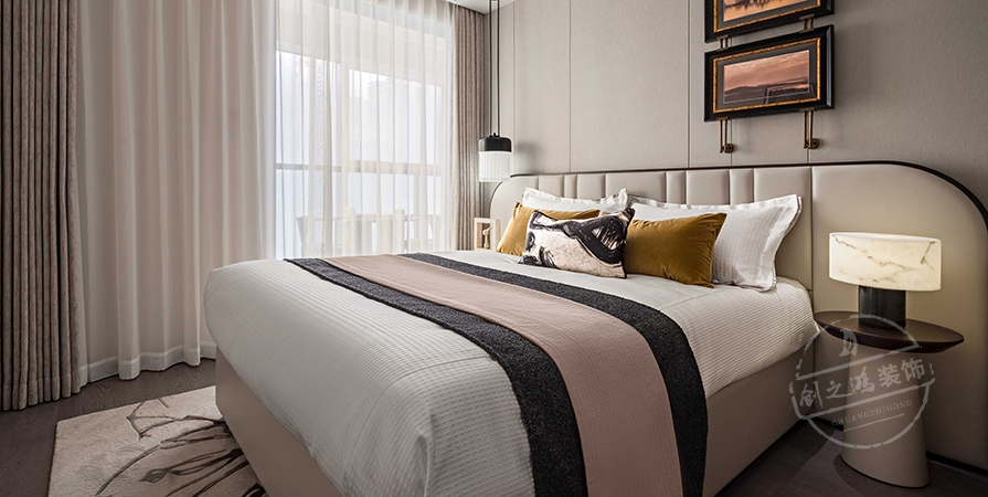 远洋未来城83㎡现代风格两居室装修案例