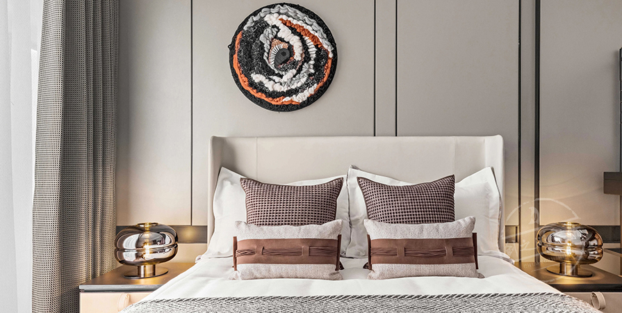 远洋未来城83㎡现代风格两居室装修案例