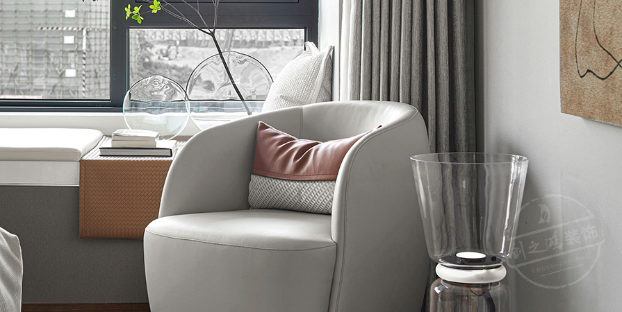 创意之城139㎡北欧风格三居室装修案例