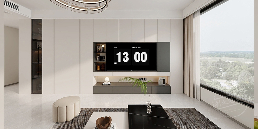 花语天宸84㎡现代风格三居室原创案例