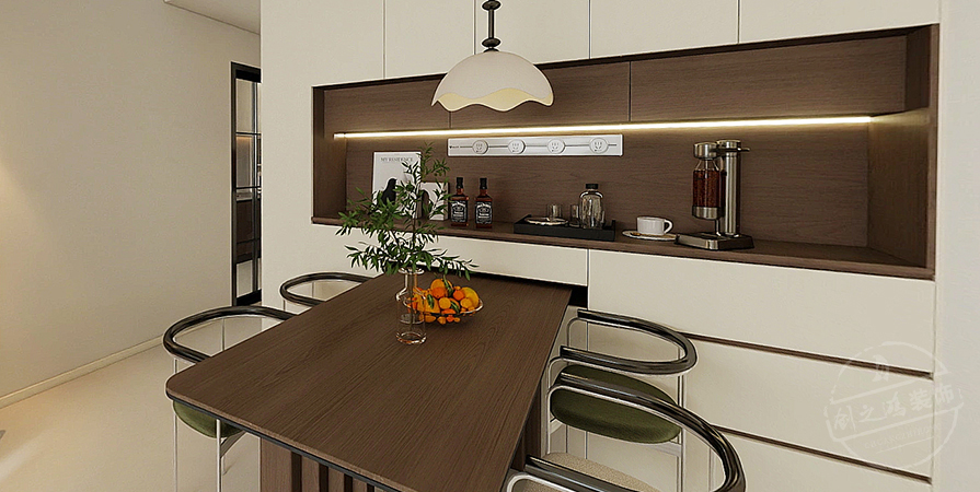 金月湾花园88㎡意式风格两居室原创案例