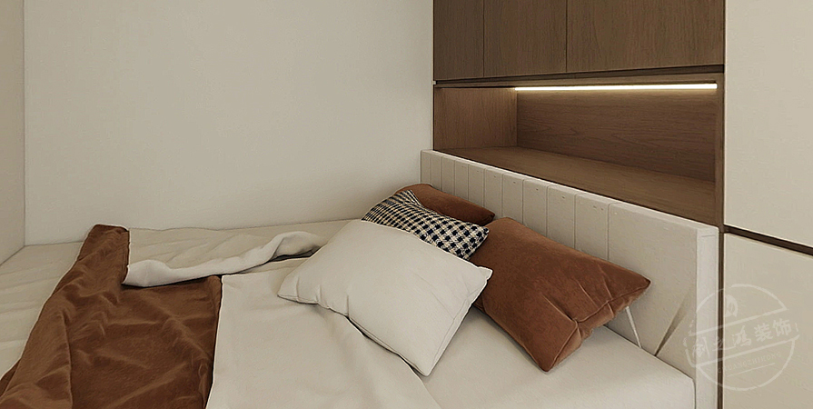 金月湾花园88㎡意式风格两居室原创案例