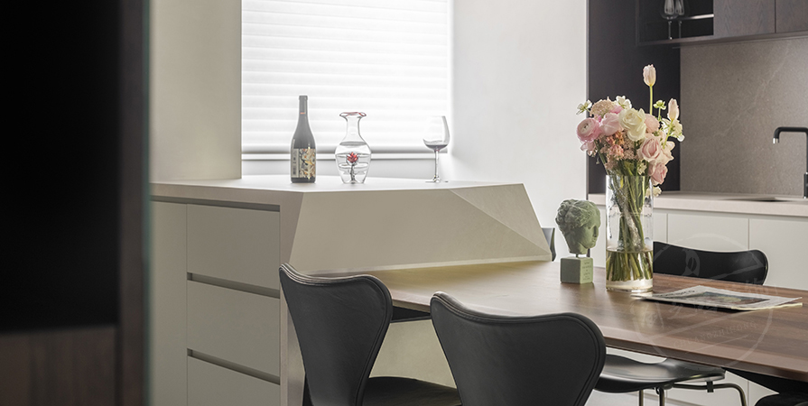 绿城·晓月晴川116㎡现代风格三居室装修案例