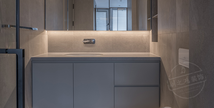 绿城·晓月晴川116㎡现代风格三居室装修案例