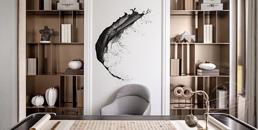 城东春晓110㎡轻奢风格三居室装修案例