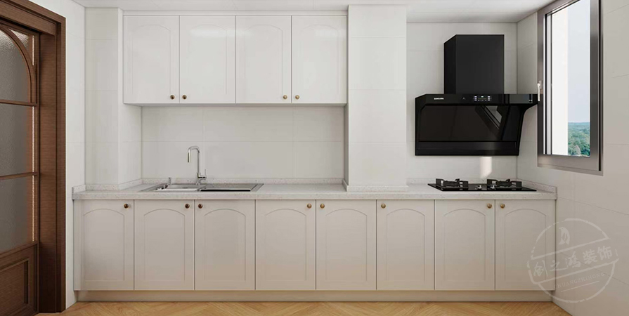 平祥大厦84㎡中古风格两居室原创案例