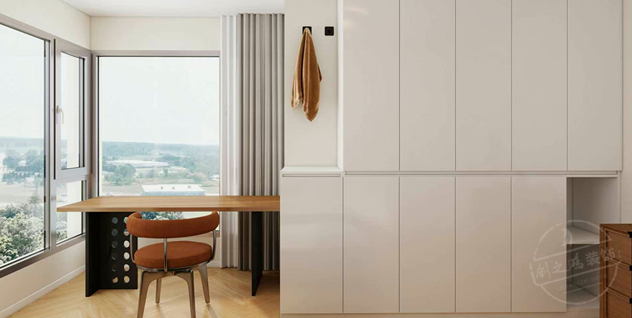 平祥大厦84㎡中古风格两居室原创案例