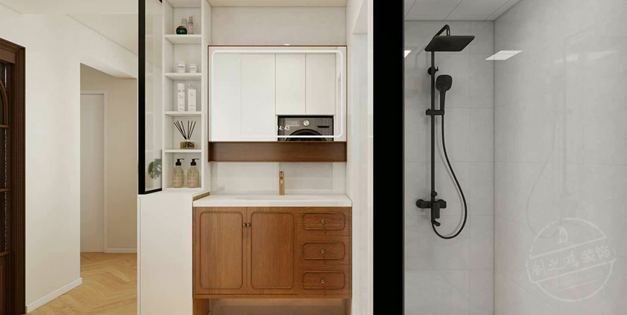 平祥大厦84㎡中古风格两居室原创案例