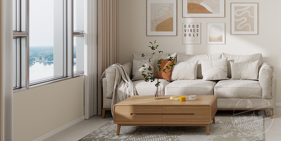 东祥里89㎡原木风格两居室原创案例